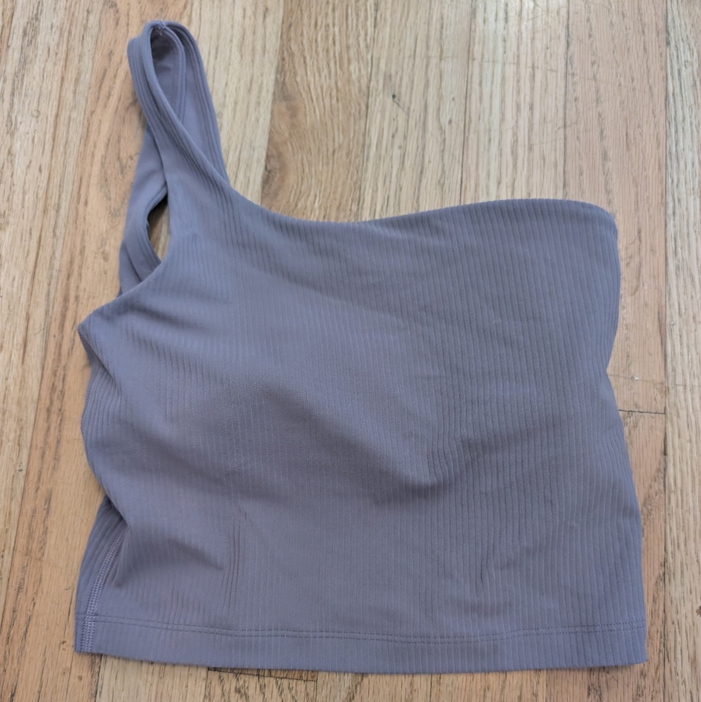 Lululemon Athletica Light Purple Asymmetrical Sleeveless Tank Size 2